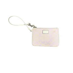 COACH Light Pink Wristlet with Strap